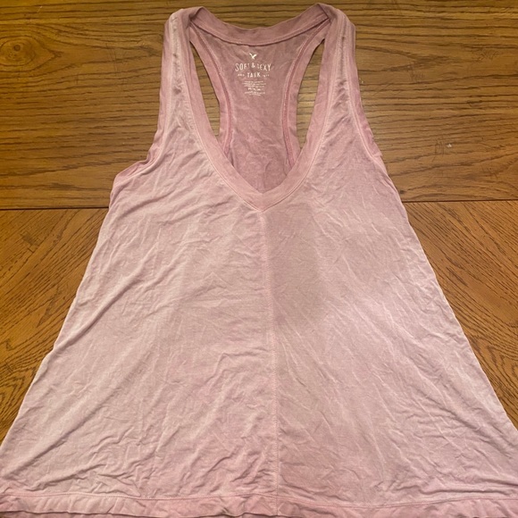 American Eagle Outfitters Tops - Purple racer back tank top